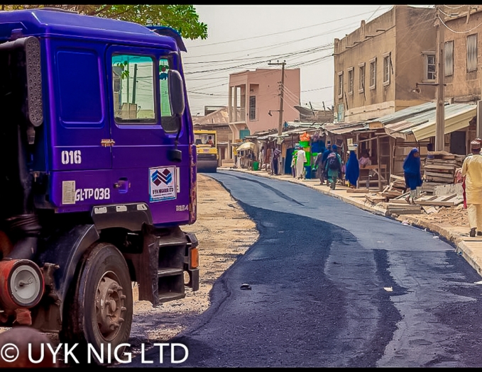 Nasiru Kabara  Single Lane Road Construction, Kano